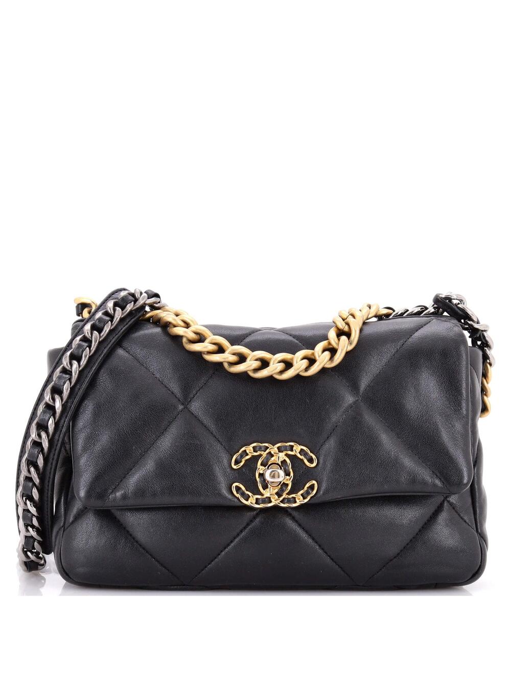 Chanel 19 Flap Bag Quilted Leather #269293C46B